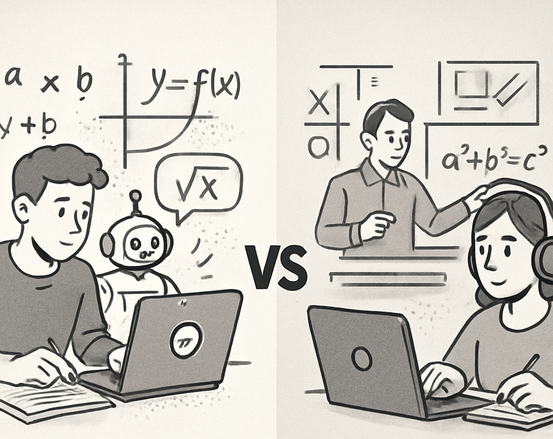 AI math platform vs traditional online learning platform-1-1