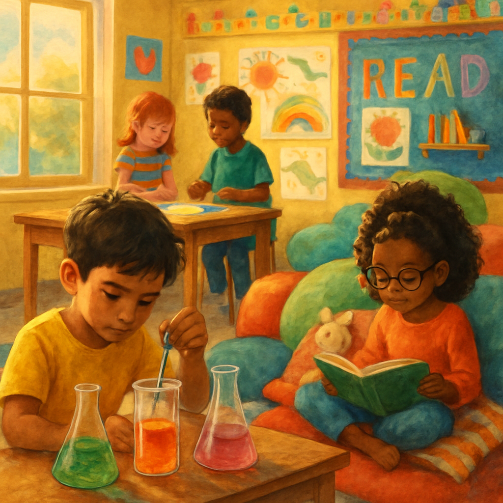 kids learning in different ways