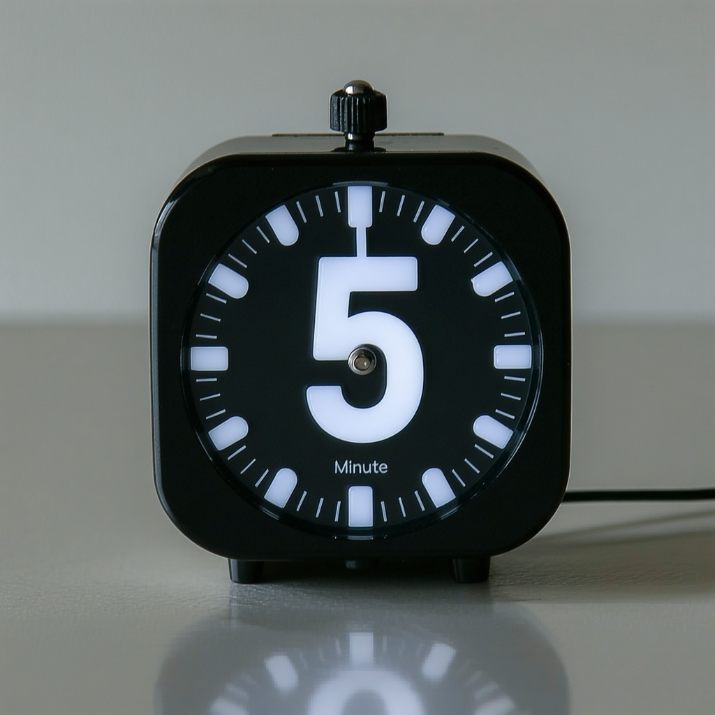 a 5 minute timer
